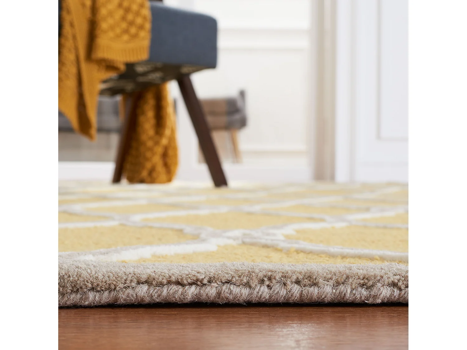 Tapis Or/Neutre 122 X 183 cm - Augusta