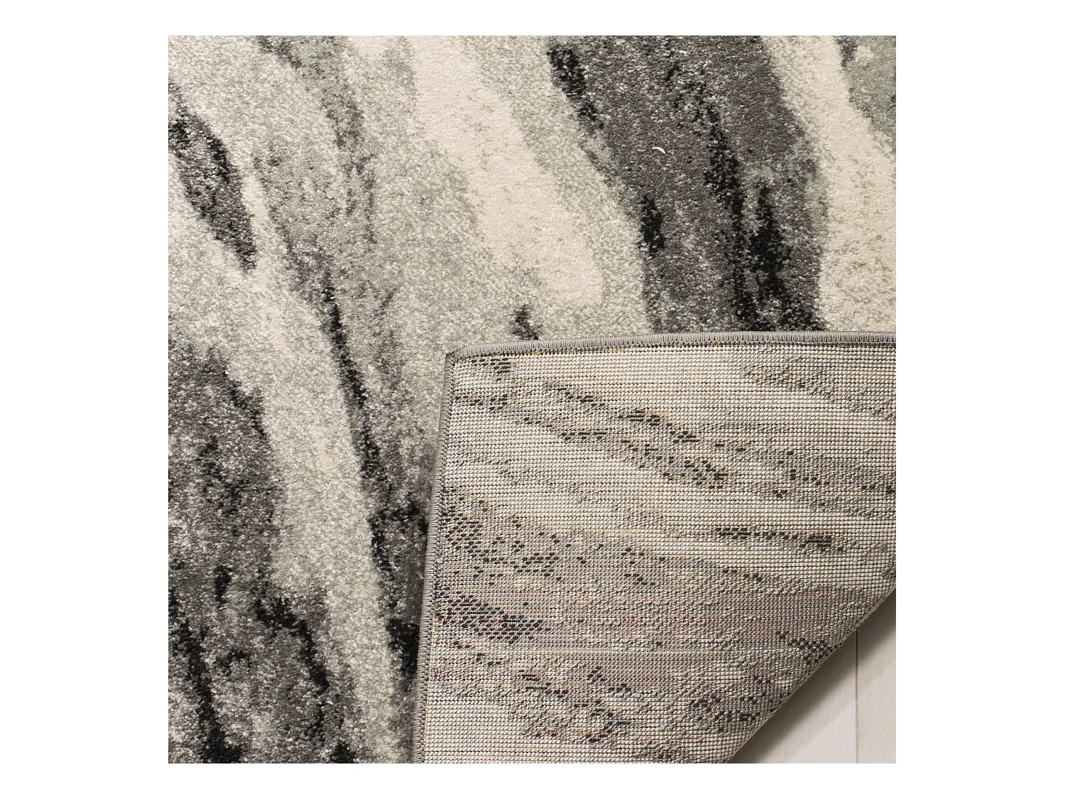 Tapis Neutre/Gris 122 X 183 cm - Yaryna