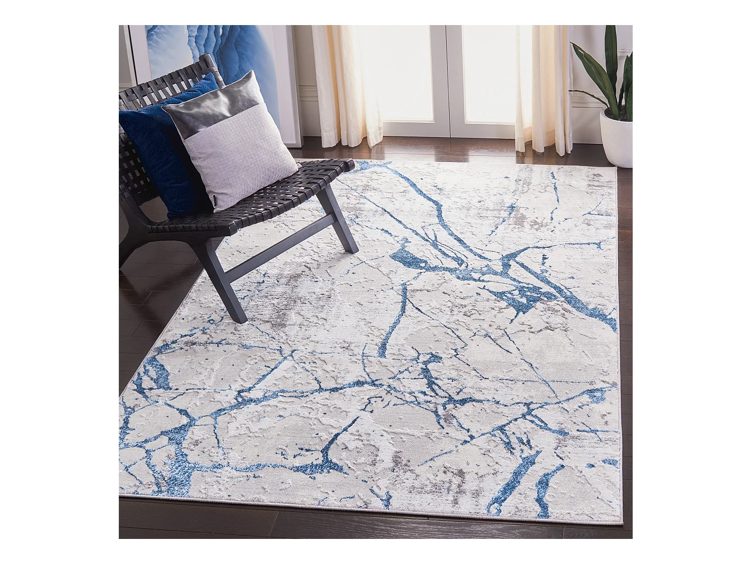 Tapis Gris 165 X 231 cm - Fietje