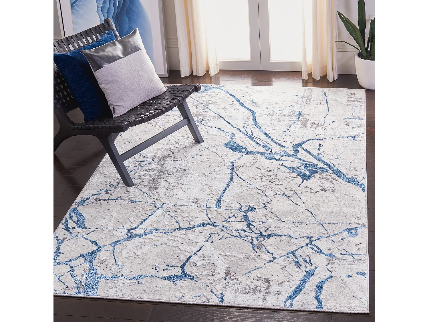 Tapis Gris 165 X 231 cm - Fietje