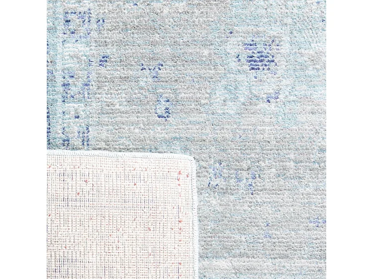 Tapis Bleu/Multicolore 91 X 152 cm - Haven