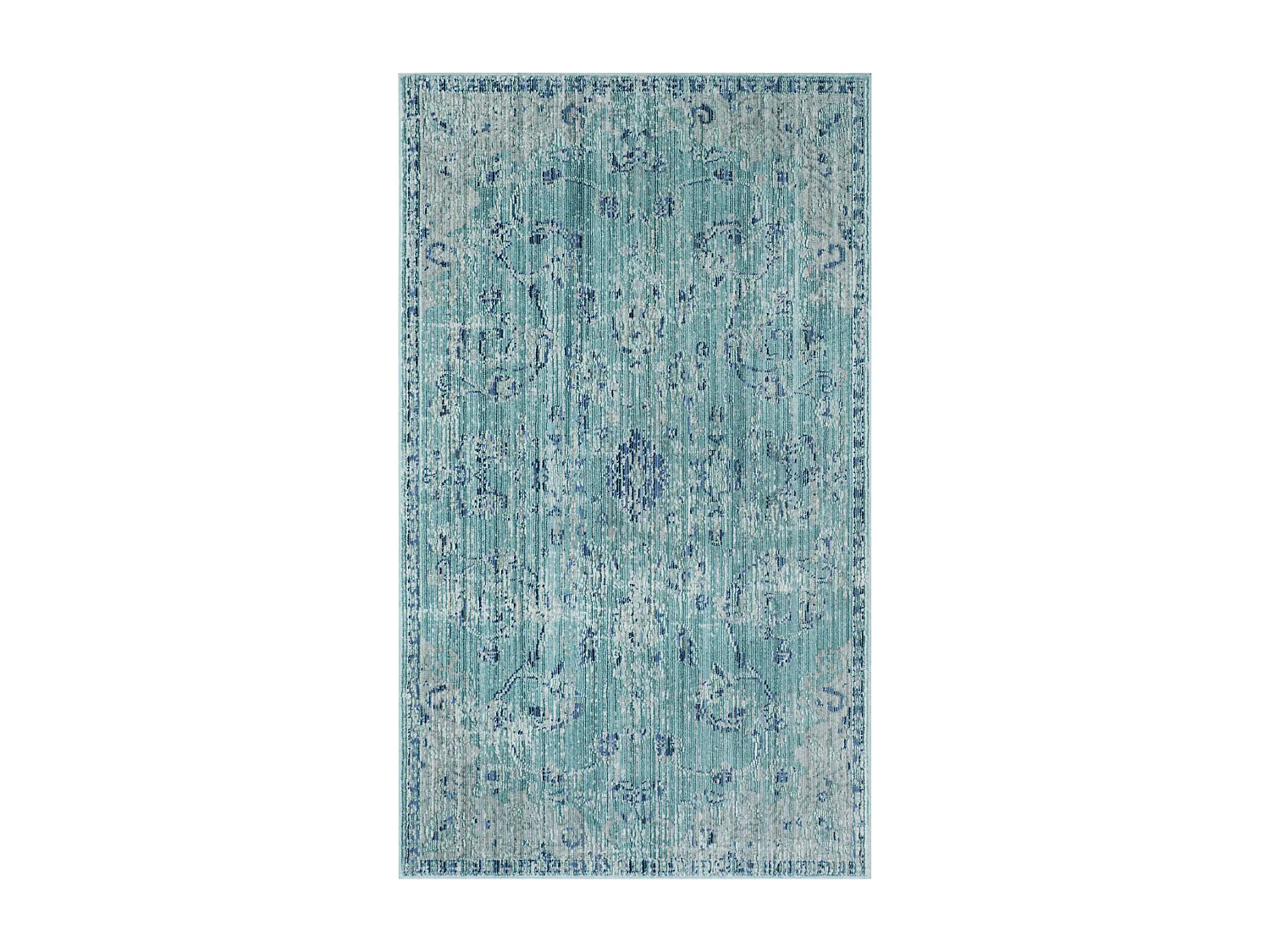 Tapis Bleu/Multicolore 91 X 152 cm - Haven