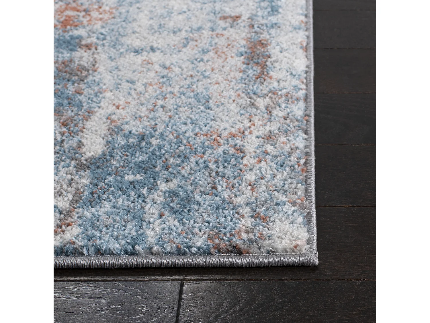 Tapis Neutre/Bleu 122 X 183 cm - Katherine
