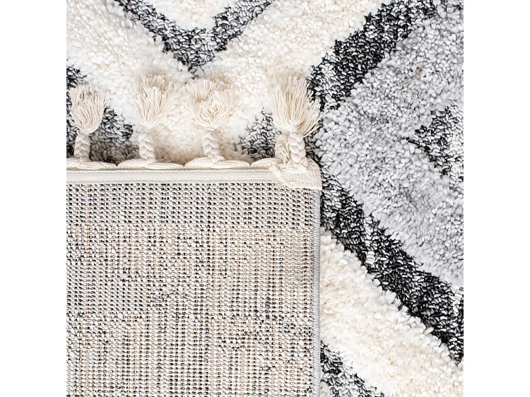 Tapis Gris/Neutre 91 X 152 cm - Jordyn