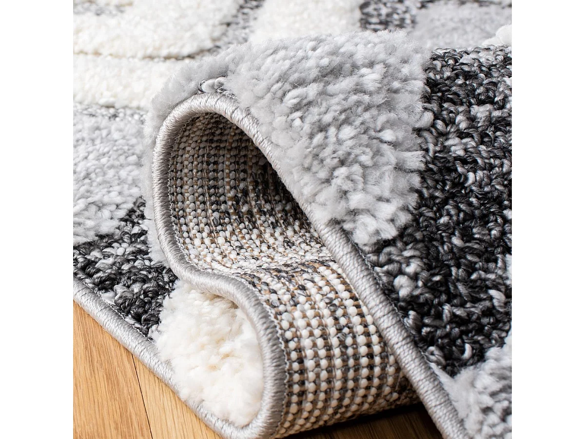 Tapis Gris/Neutre 91 X 152 cm - Jordyn