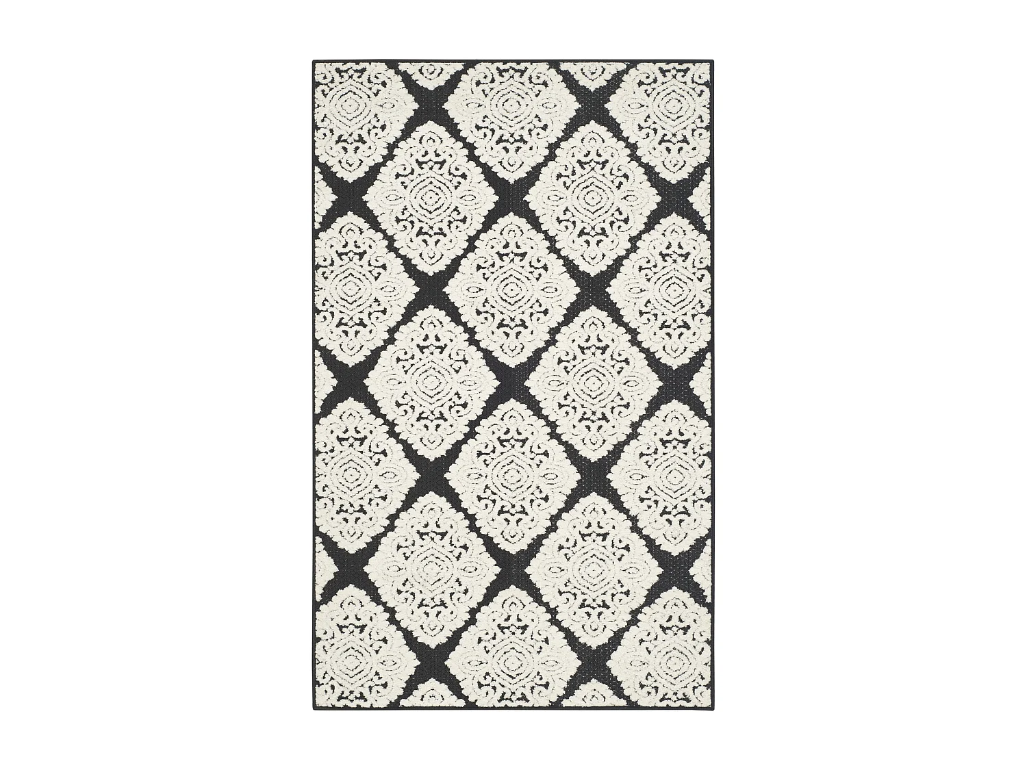 Tapis Gris/Neutre 122 X 183 cm - Wooster