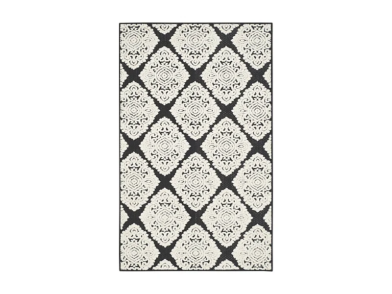 Tapis Gris/Neutre 122 X 183 cm - Wooster
