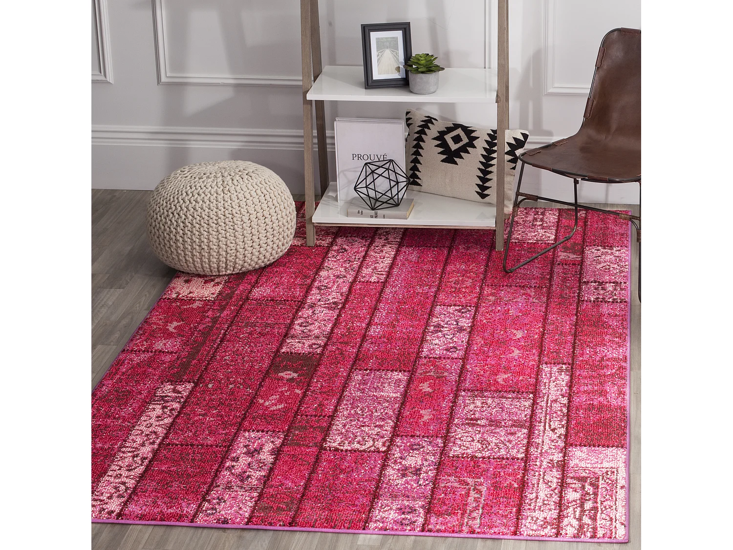 Tapis Rose/Multicolore 201 X 279 cm - Effi