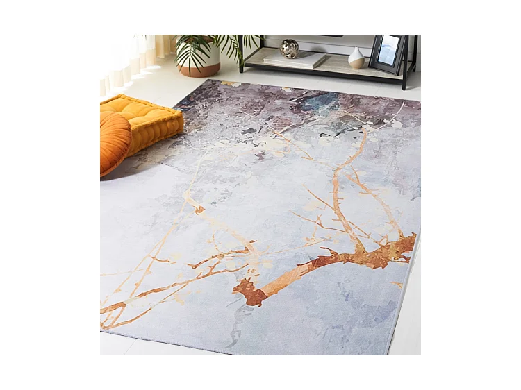 Tapis Gris/Beige 152 X 244 cm - Fianna