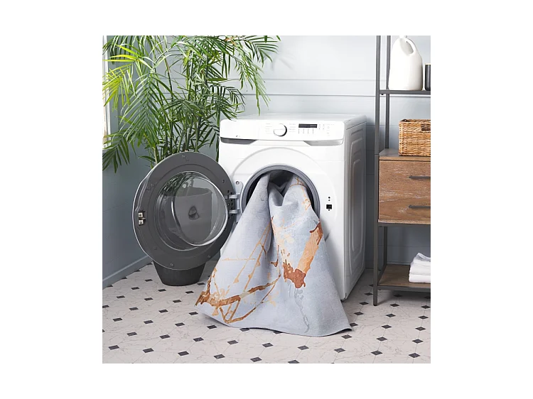 Tapis Gris/Beige 152 X 244 cm - Fianna