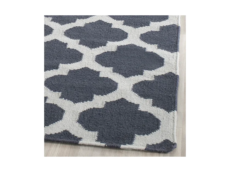 Tapis Bleu/Neutre 91 X 152 cm - Soraya