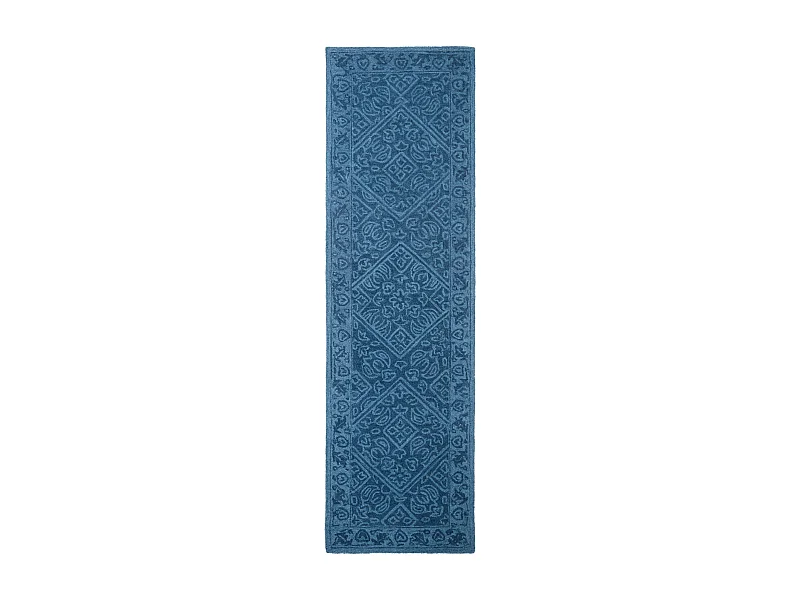Tapis Bleu Marine 69 X 213 cm - Saphira