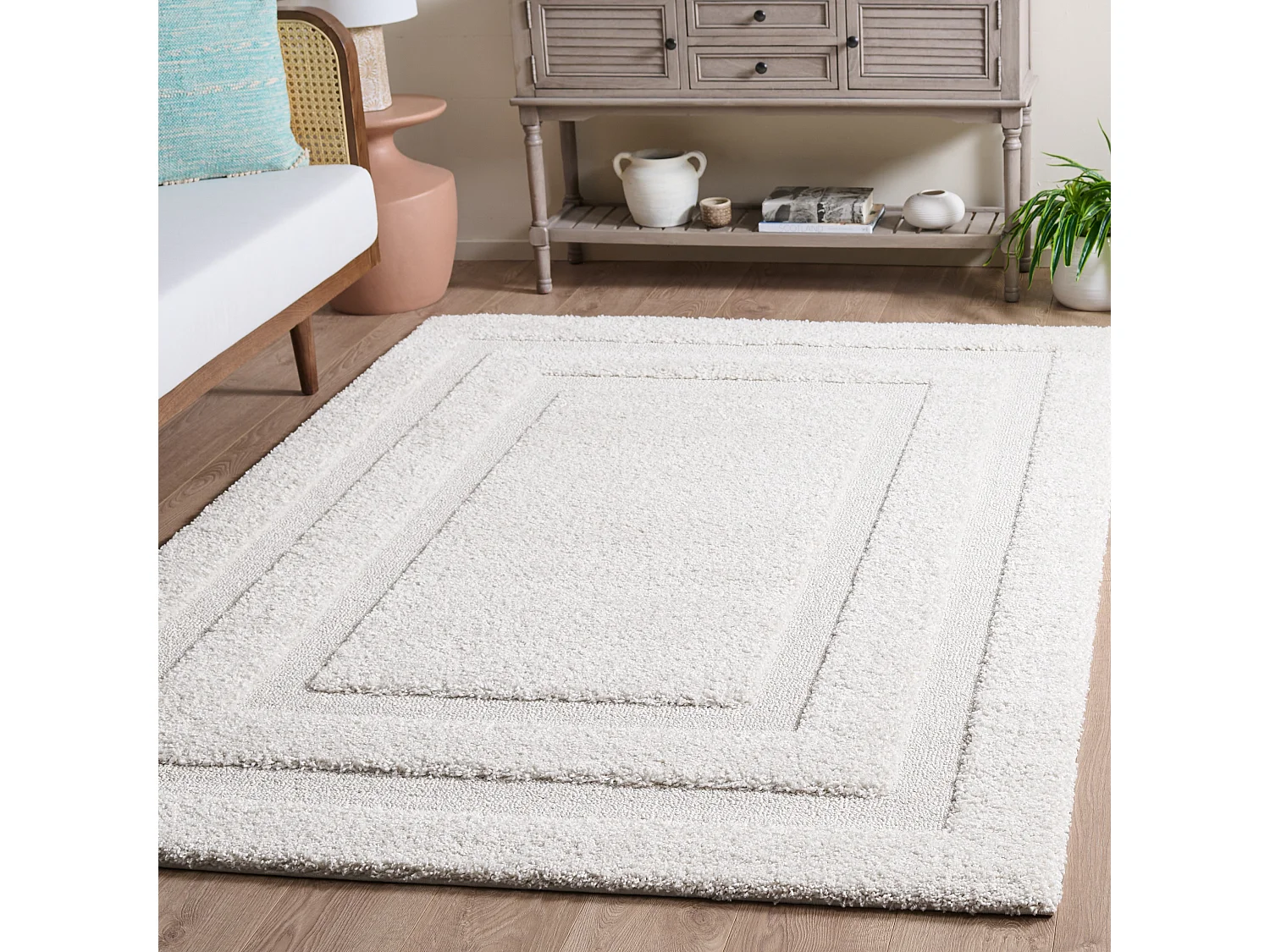 Tapis Neutre/Neutre 122 X 183 cm - Zaniyah