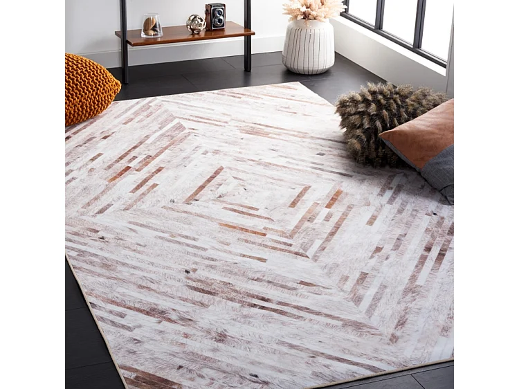 Tapis Beige/Brun 122 X 183 cm - Nessa