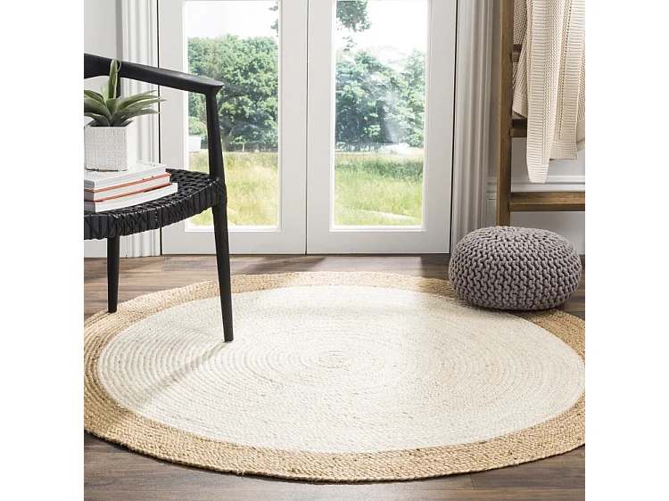 Tapis Ivoire/Beige 183 X 183 cm - Zuleika
