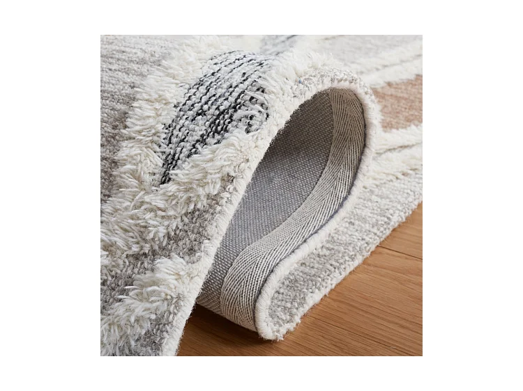 Tapis Gris/Ivoire 69 X 122 cm - Vienna