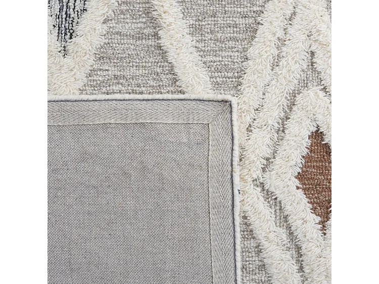 Tapis Gris/Ivoire 69 X 122 cm - Vienna