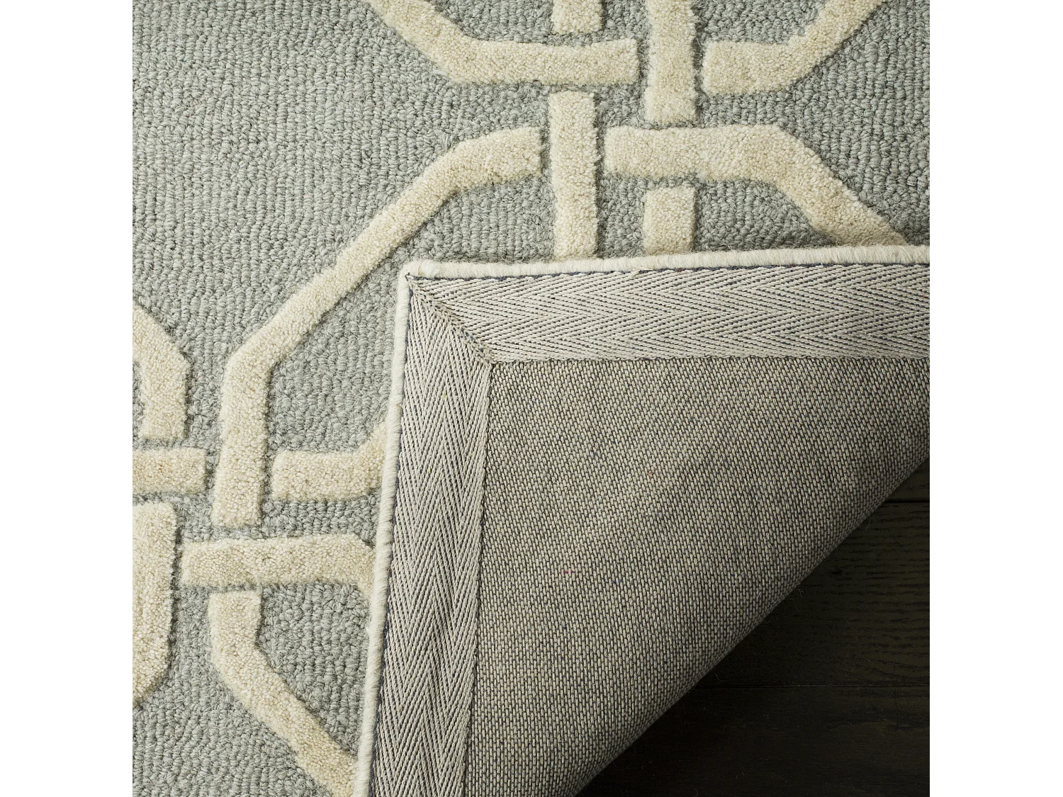 Tapis Gris/Neutre 122 X 183 cm - Mollie