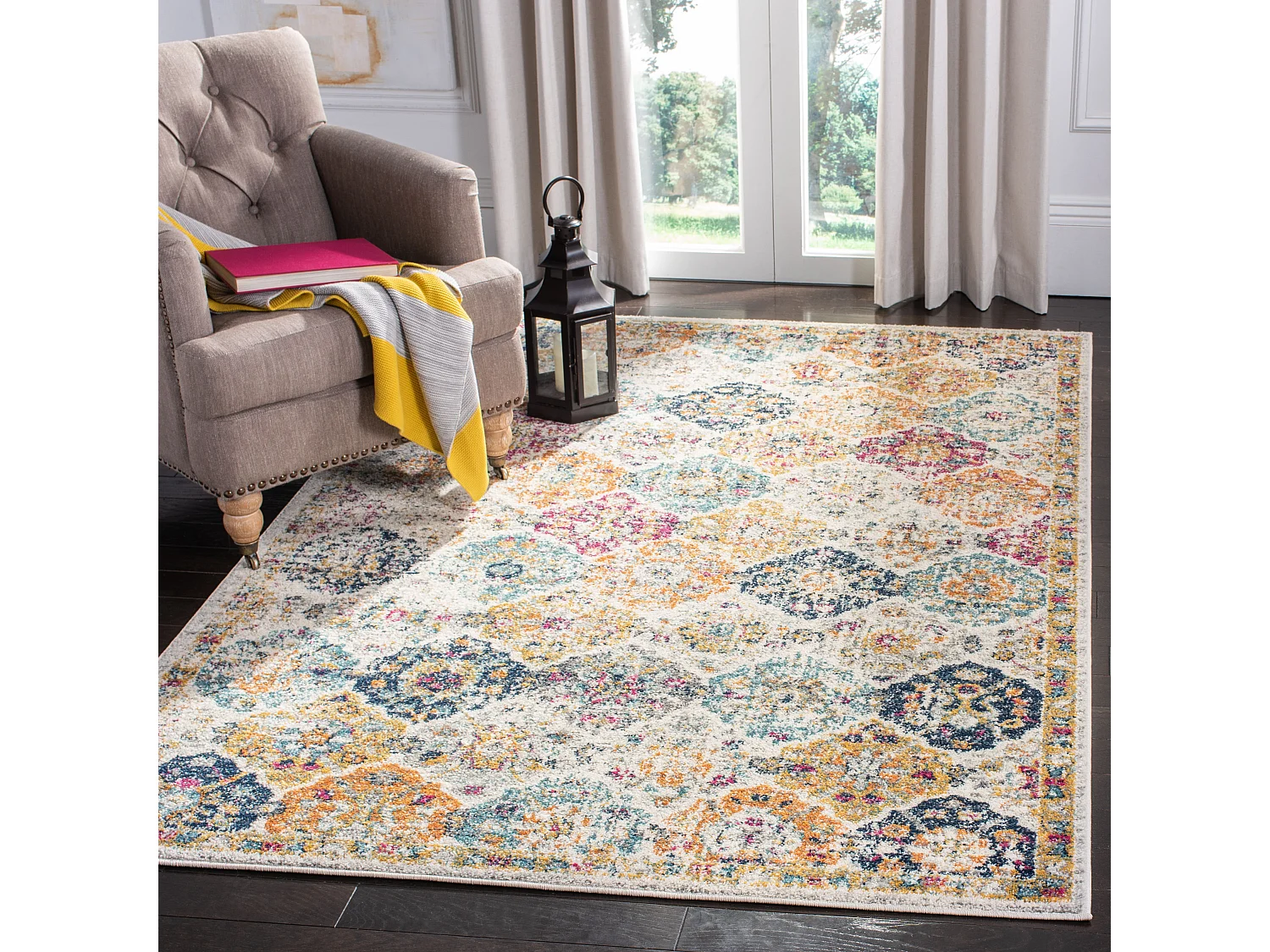 Tapis Neutre/Multicolore 201 X 279 cm - Mopani