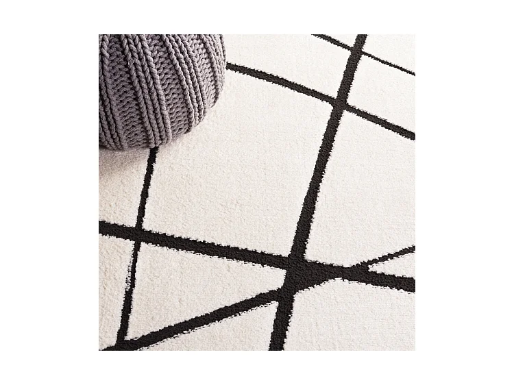 Tapis IVOIRE/NOIR 274 X 366 cm - Beatrix