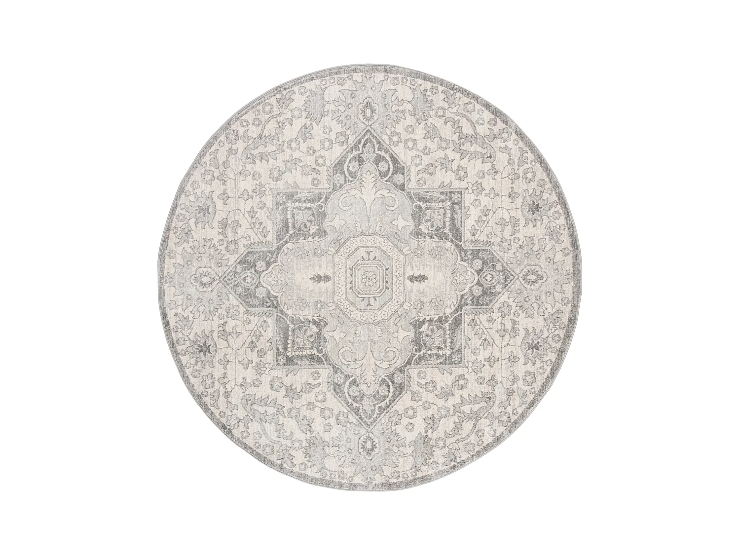 Tapis Gris/Neutre 201 X 201 cm - Maeve