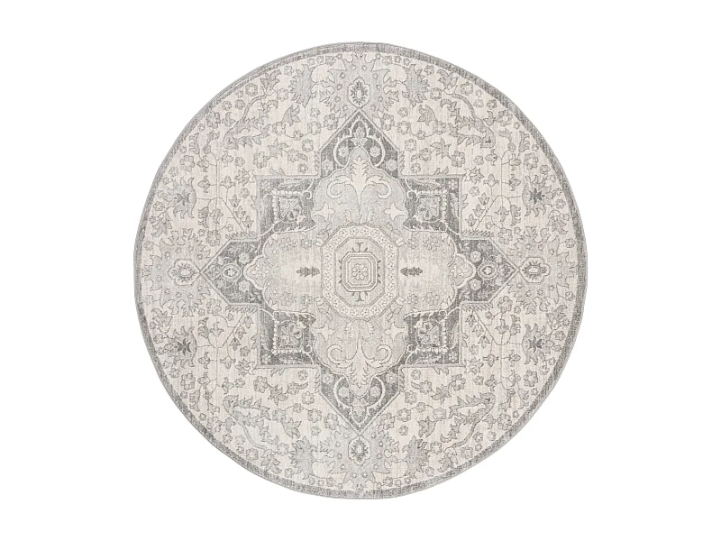 Tapis Gris/Neutre 201 X 201 cm - Maeve