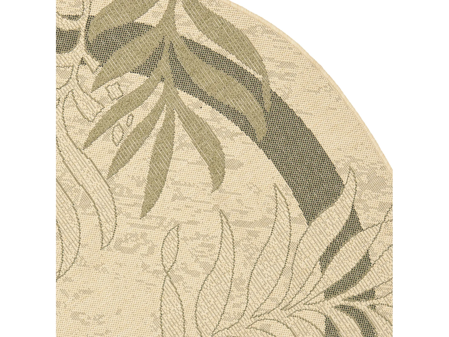 Tapis Vert/Beige 160 X 160 cm - Zofia