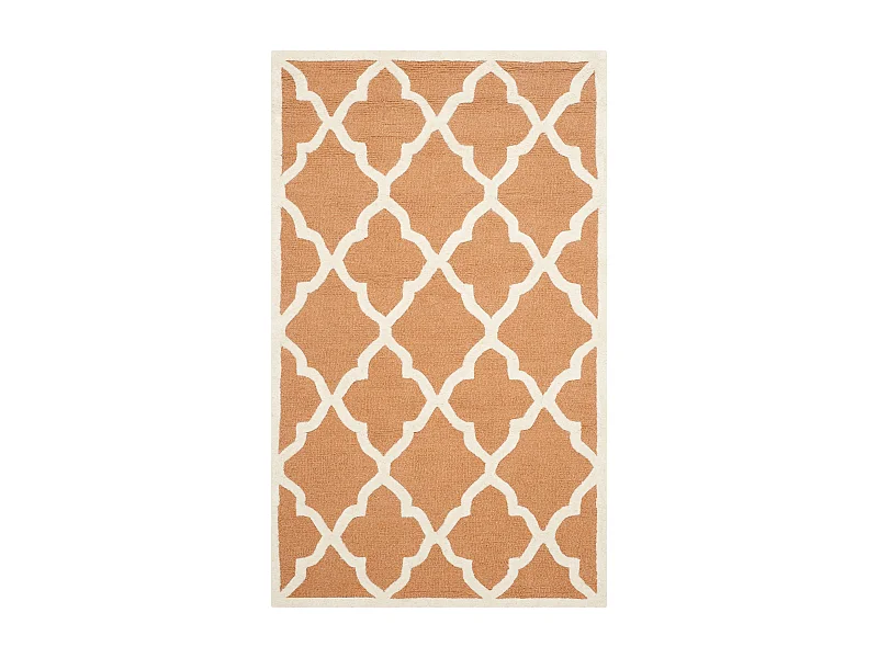 Tapis Rose/Orange/Neutre 91 X 152 cm - Noelle