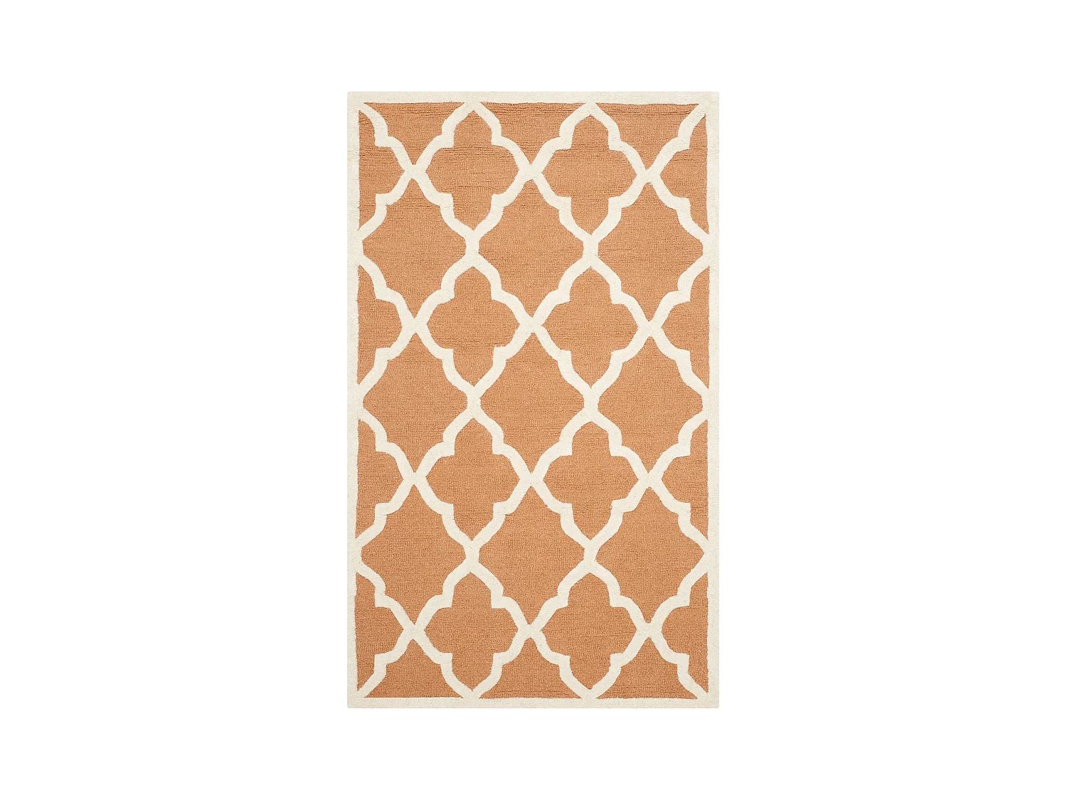 Tapis Rose/Orange/Neutre 91 X 152 cm - Noelle