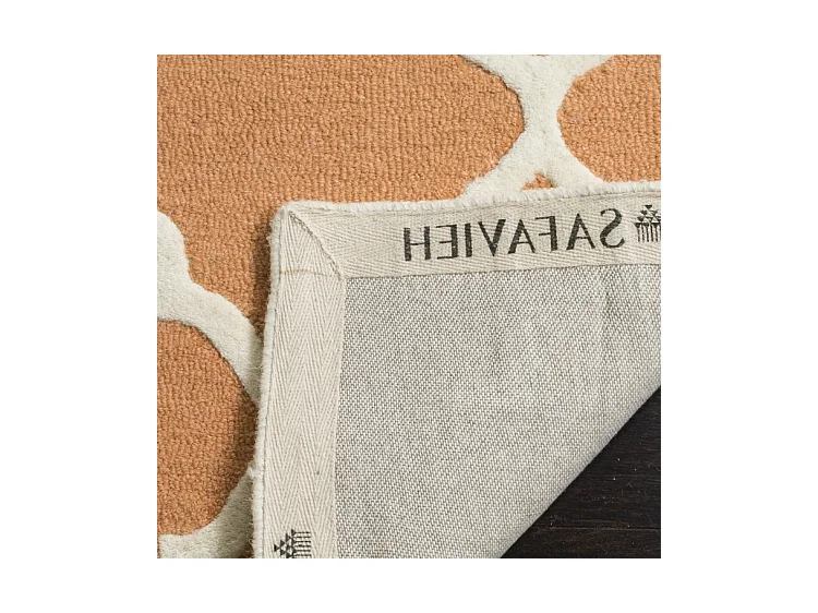 Tapis Rose/Orange/Neutre 91 X 152 cm - Noelle