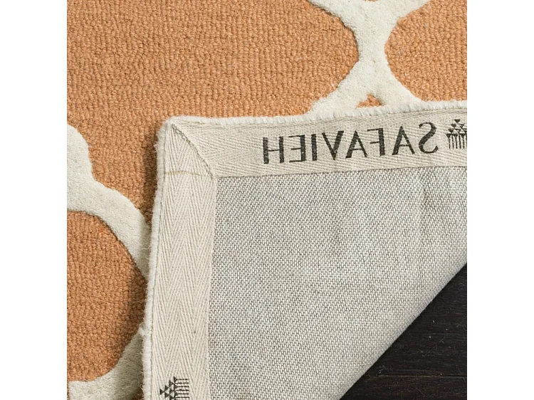 Tapis Rose/Orange/Neutre 91 X 152 cm - Noelle