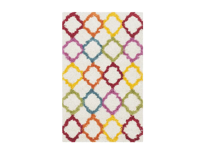 Tapis Neutre/Multicolore 91 X 152 cm - Ruth