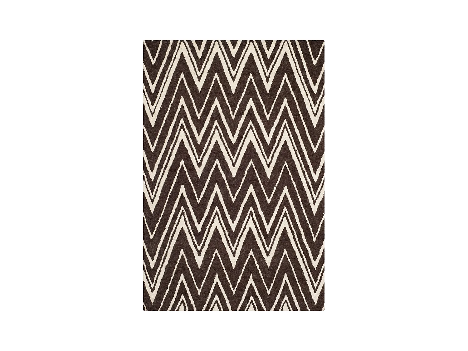 Tapis Marron/Neutre 91 X 152 cm - Thessaly