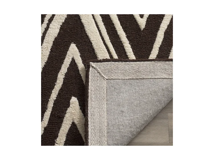 Tapis Marron/Neutre 91 X 152 cm - Thessaly