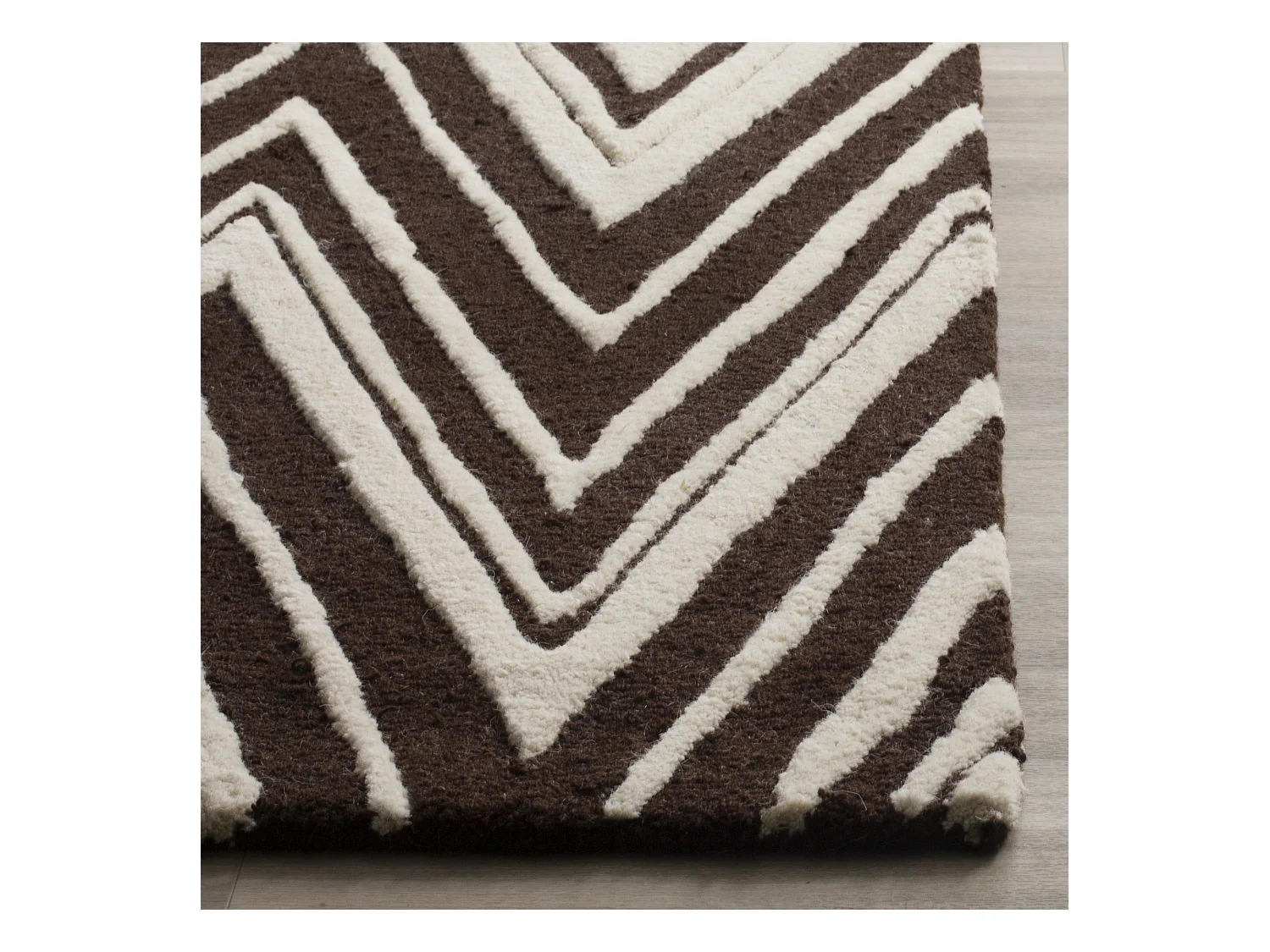 Tapis Marron/Neutre 91 X 152 cm - Thessaly