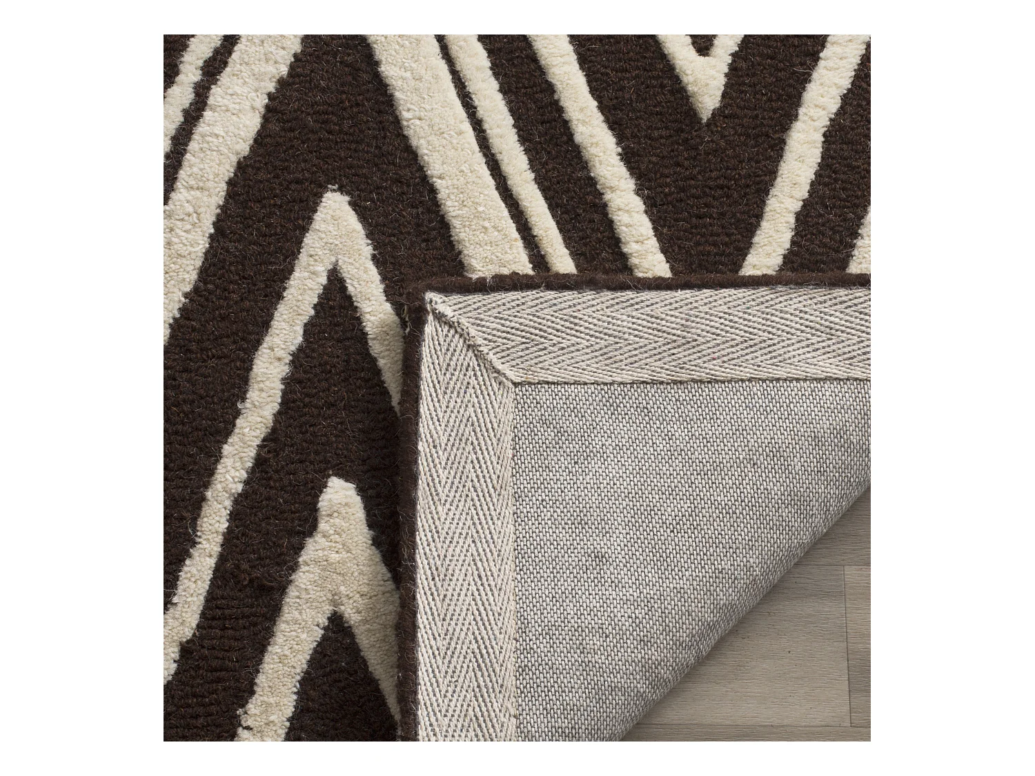 Tapis Marron/Neutre 91 X 152 cm - Thessaly