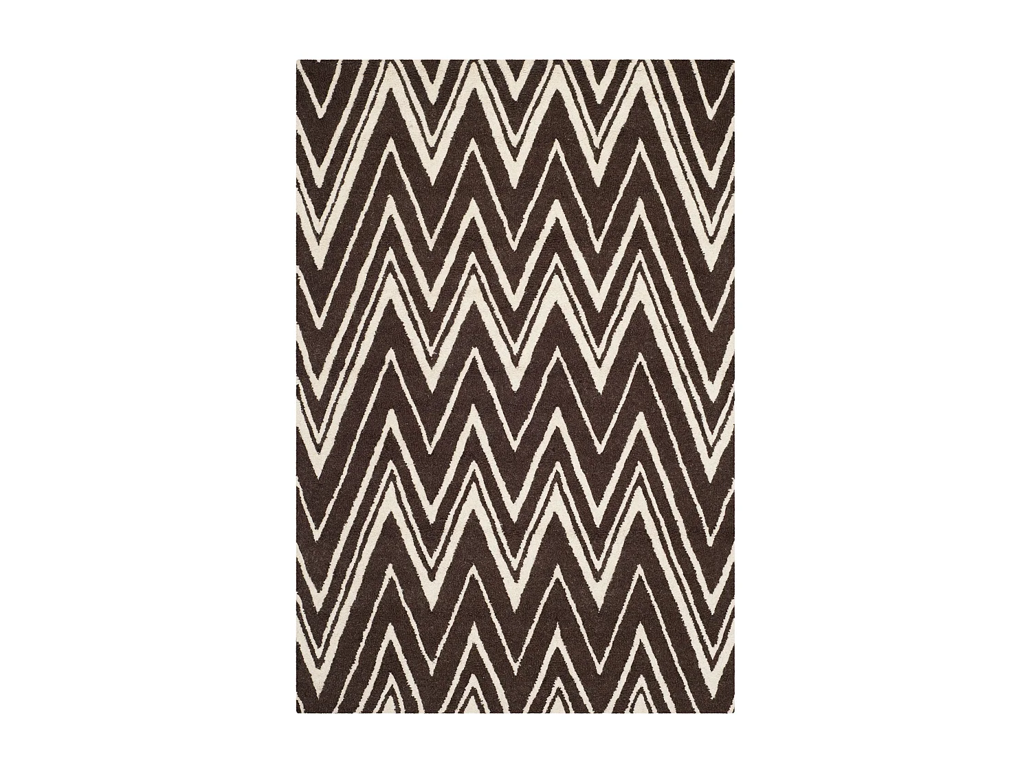 Tapis Marron/Neutre 91 X 152 cm - Thessaly