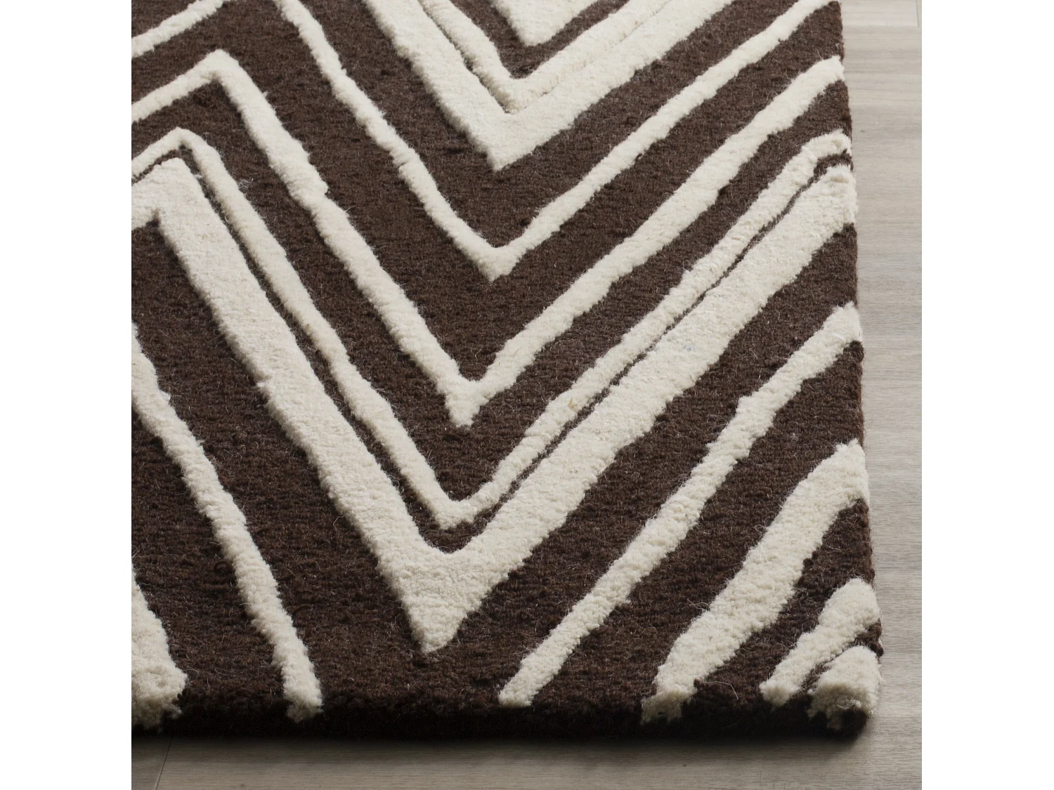 Tapis Marron/Neutre 91 X 152 cm - Thessaly