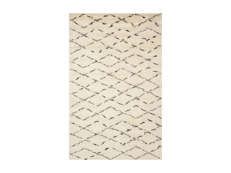 Tapis Blanc/Marron 152 X 244 cm - Cyrene