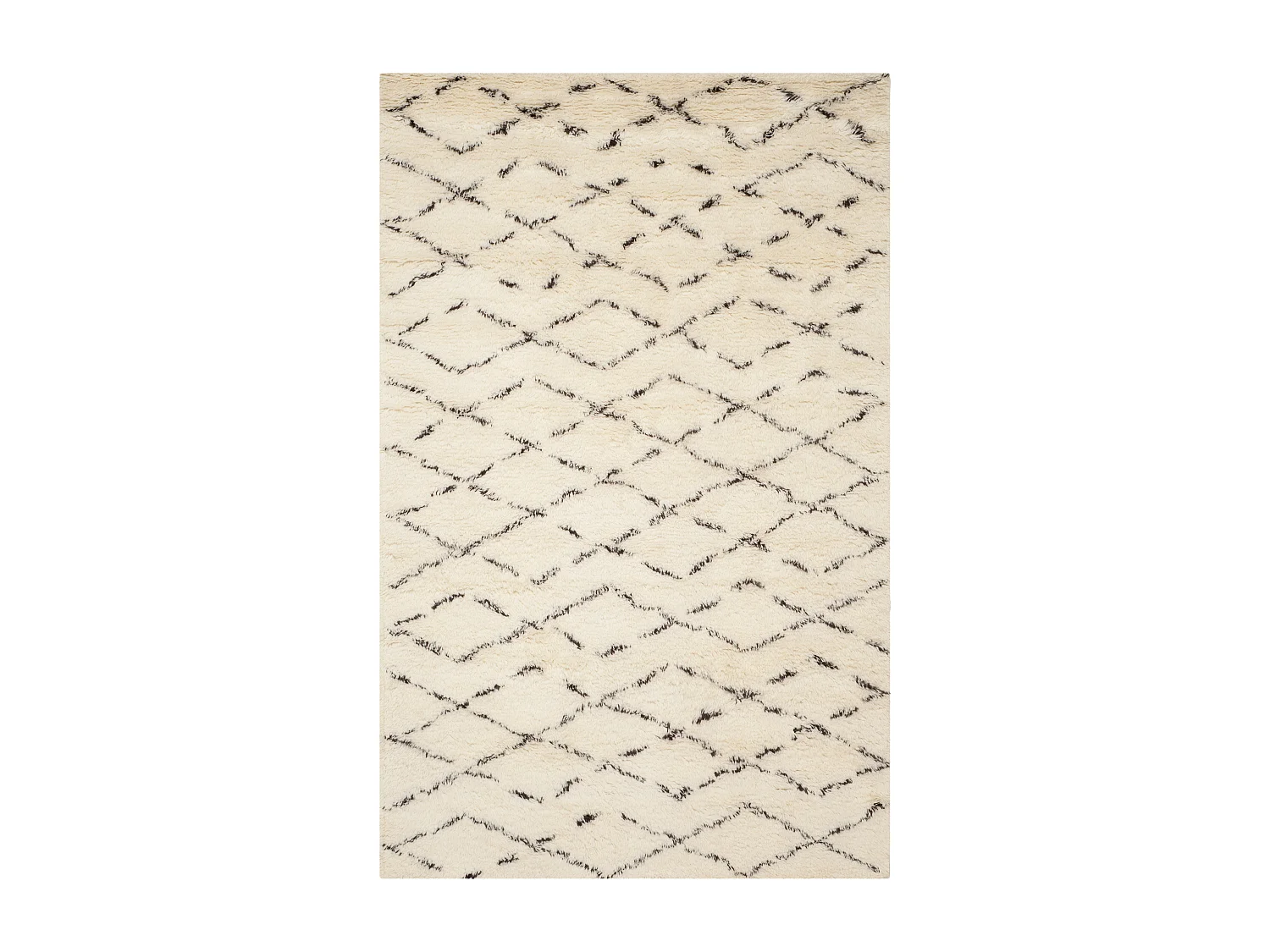 Tapis Blanc/Marron 152 X 244 cm - Cyrene