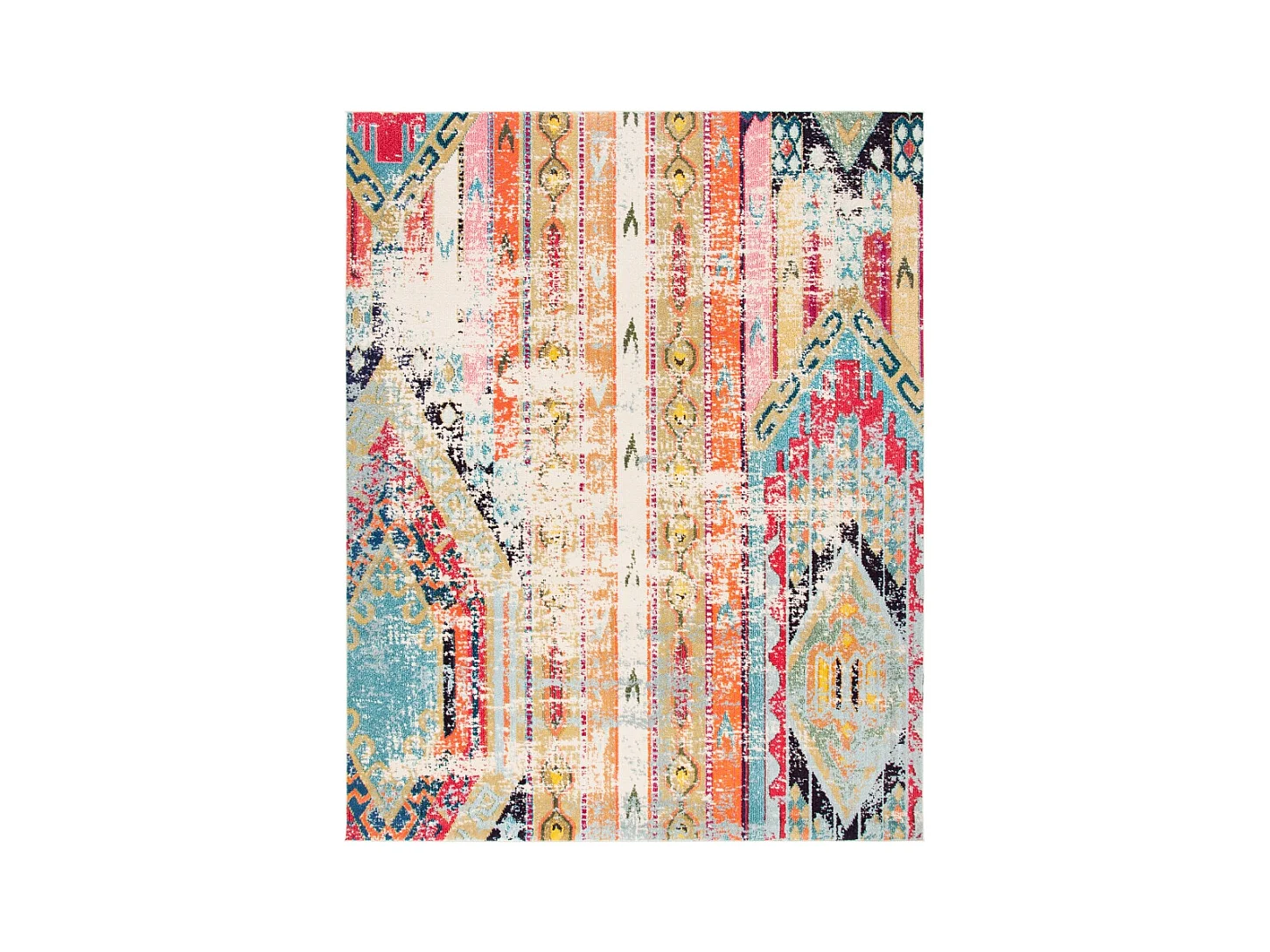 Tapis Bleu/Orange 274 X 366 cm - Emilia