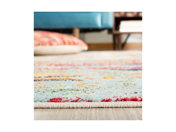 Tapis Bleu/Orange 274 X 366 cm - Emilia