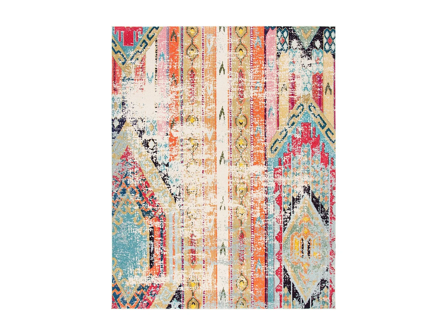 Tapis Bleu/Orange 274 X 366 cm - Emilia