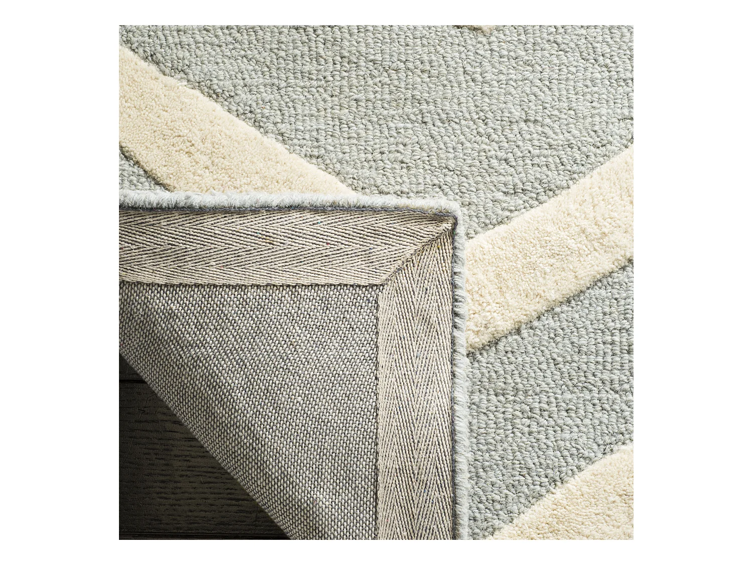 Tapis Gris/Neutre 61 X 91 cm - Edie