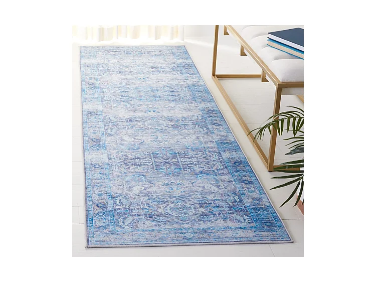 Tapis Violet/Bleu 76 X 244 cm - Nyx