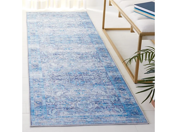 Tapis Violet/Bleu 76 X 244 cm - Nyx