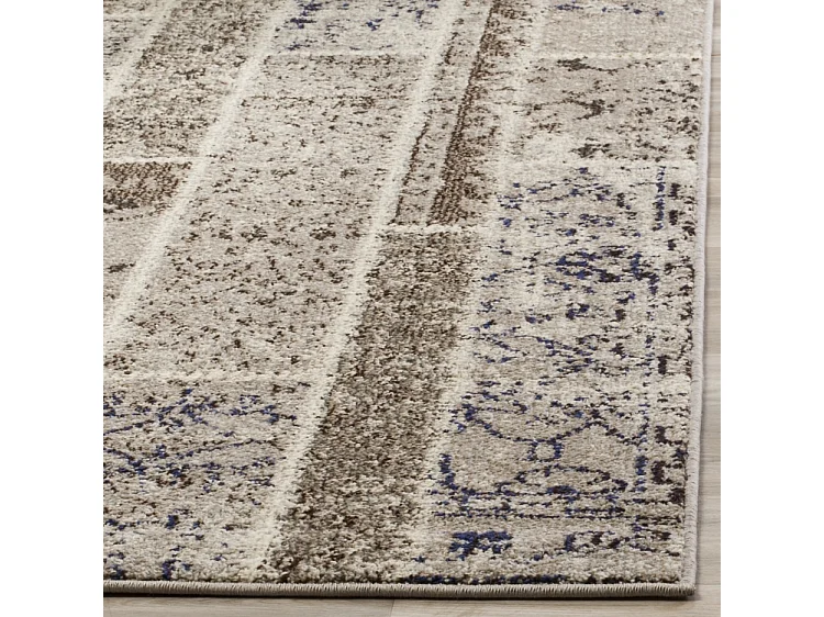 Tapis Neutre/Multicolore 91 X 152 cm - Effi