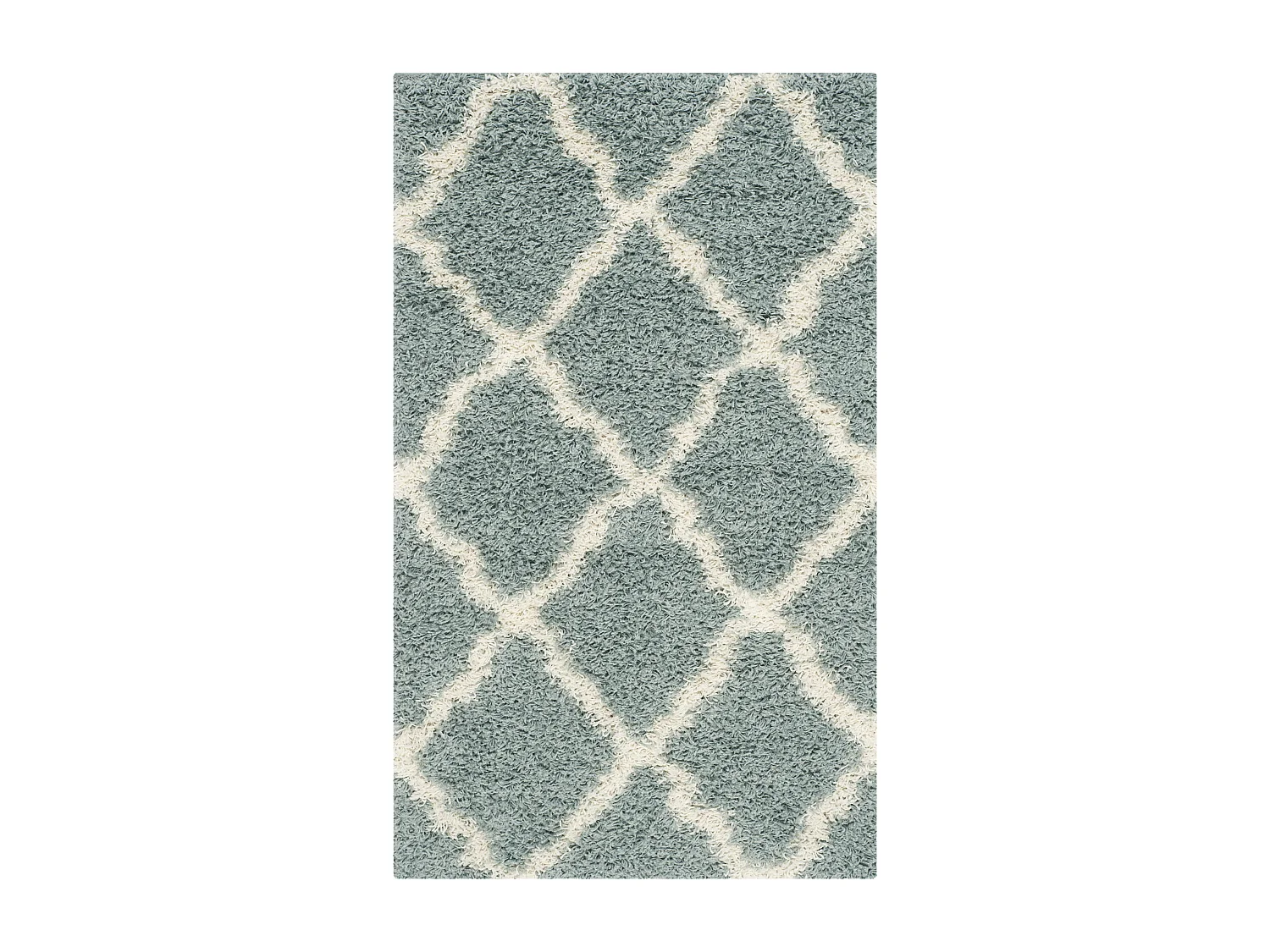 Tapis Bleu/Neutre 122 X 183 cm - Aldo