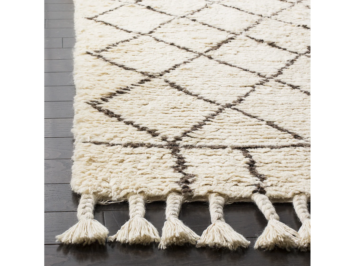 Tapis Neutre/Marron 69 X 244 cm - Abigail