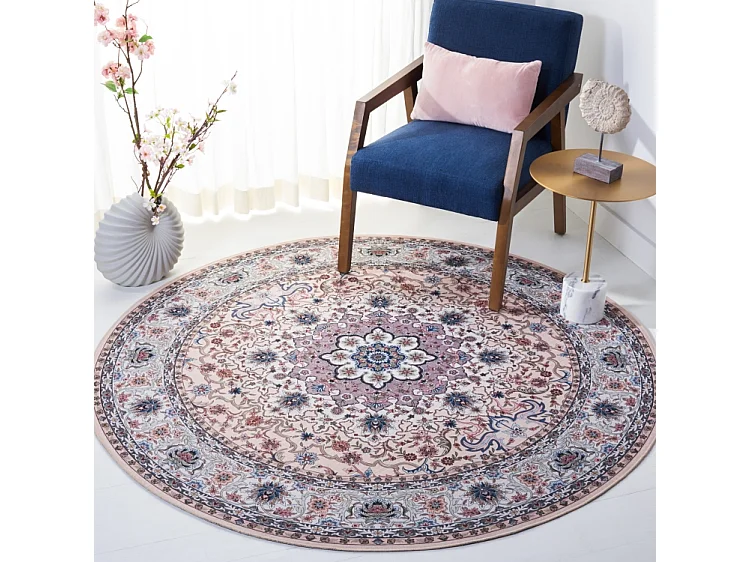 Tapis Vert/Beige 183 X 183 cm - Isleen